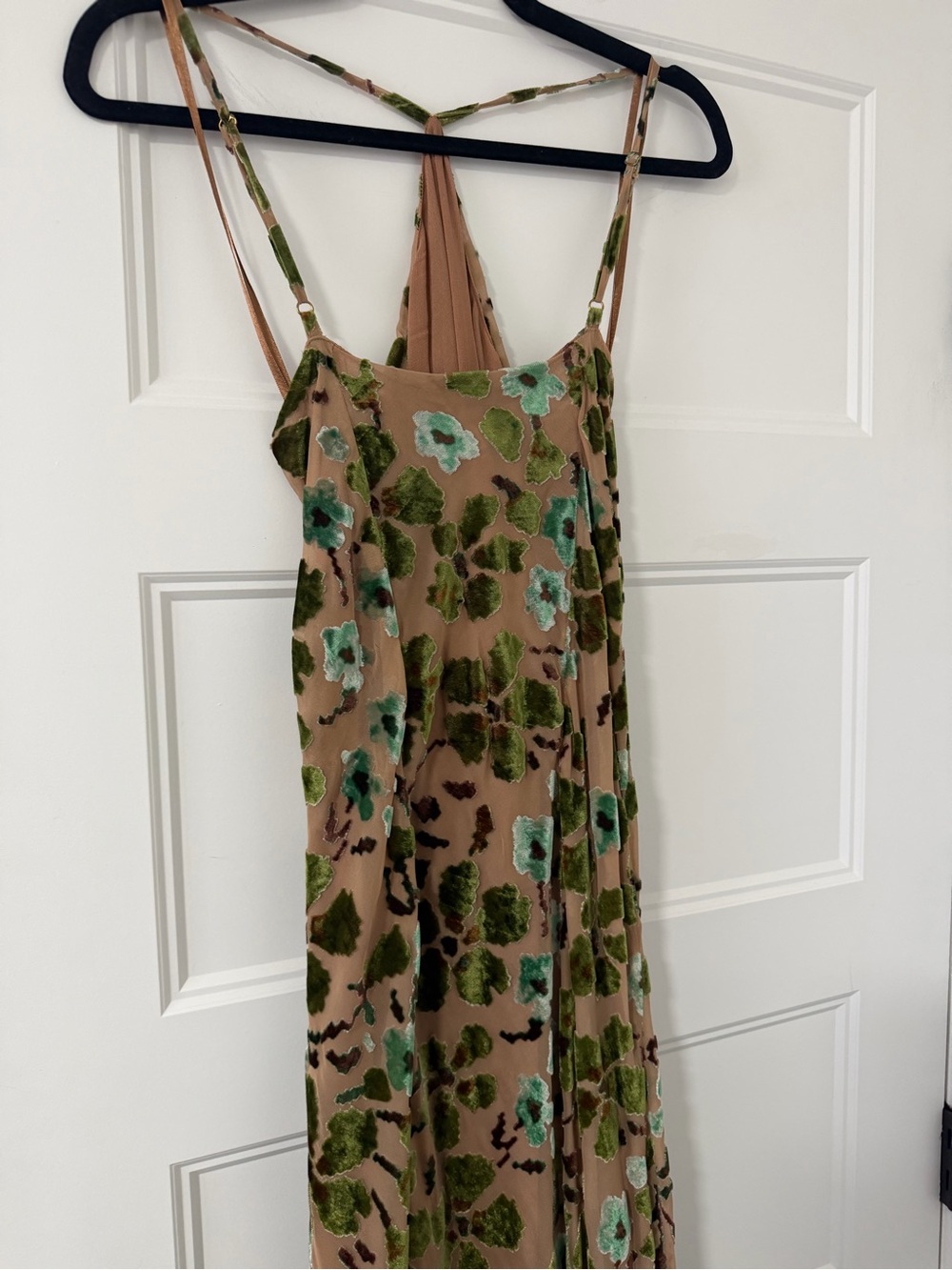 STAUD Cubism Dress Moss Floral Tapestry - Size 8 - Picture 7 of 10